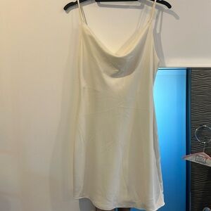 White/cream mini dress